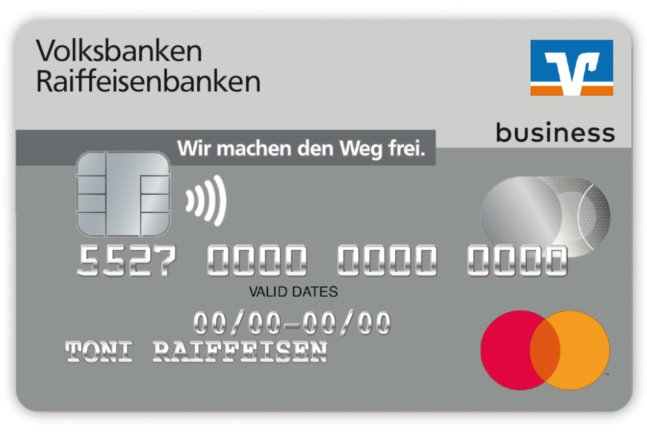 BusinessCard Direct Abbildung BusinessCard Direct Toni Raiffeisen